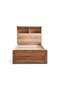 Grimsby Kids Single Bed 90x200 Cm - Walnut - 7