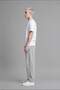 100% Cotton Baggy Fit High Waist Light Gray Jean Trousers I1566Ax26Hs - 2