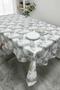 Pvc Non-Slip Fiber-Based Erasable Oilcloth Tablecloth_88A - 3