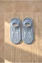 Children's Teddy Bear Patterned Invisible Ballerina Socks - 3