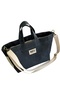 Nuggita Standard Size Indigo Piping Detailed Waxed Canvas Bag - 5