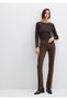 Mona Brown Velvet Trousers 1049782992
