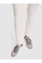 Light Gray 100% Leather Sneaker Shoes 50322739-Vr001 - 2