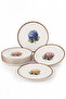 Ortanca 6 Piece Cake Plate 20cm Porcelain - 2