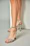 S569812534 Silver Mirror Women's Evening Dress Shoes - 2
