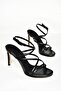 S569716509 Black Thin Heeled Women's Evening Dress Shoes - 8