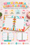 12-Month Non-Periodic Planner Agenda 17X24 cm |   Undated Monthly and Weekly Planning |   School Motivation Sheet with Habits and Goal Tracking |   4 Sheets of Stickers as a Gift |   Undated Planner Agenda - 204 Pages - 5