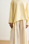 Asymmetric T-Shirt Light Yellow - 2