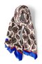 Eșarfă de mătase Saks Hatai Pattern - 4