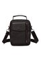 Men's Mechanism Wallet and Leather Cover Shoulder Handbag (17X22Cm) - 4
