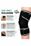 Patella closed knee brace neoprene - 4