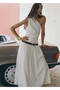 Asymmetrical Knitwear Dress - 8
