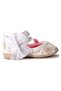 Audrey Skin Laser Baby Girl Ballerina Shoes - 4