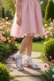 Mermaid Transparent Girls' Heeled Evening Dress Shoes - 4