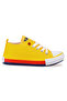 Tinna Lace-Up Boys' Linen Sneakers - 4