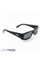 WOMEN'S BLACK BONE POLARIZED RETRO SUNGLASSES CS015 C2 - 2