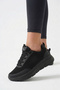 Obsidian Walk Women's Black Soft Sole Casual Sneaker Sports Shoes - 2