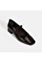 Women's Brown Crocodile Printed Mary Jane Casual Shoes - 5
