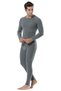 Thermal Gray Long Sleeve Bottom-Upper Set Outdoor Pt-41 - 4