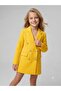 Mother Daughter Gold Buttoned Blazer Jacket - 3