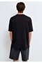 M0613385 Octopus Printed T-Shirt Men's T-Shirt Black - 5
