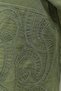 Asymmetrical Embroidered Buttoned Tulle Voile Tunic -Khaki - 6