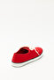 Spor 2602 - Basic Lace-Up Red Linen Women's Sportswear - 4