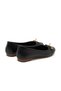 Women / Girls Ballerina Flats Mar-25Y-194-6050 Black Leather - 4