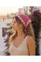 Women's Knitted Bandana Hair Bandana Waist Bandana Granny Square Bandana - 3