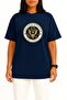 Oversized United States Air Force Chest Printed Unisex T-Shirt - 2