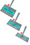 Magic Mop + Floor Cleaning Cloth Gifted Clip Mop Set Compatible with Surface Cloth - 4