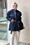 Pocketed Waist Belted Cap - 2