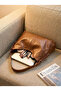 Women's Large Volume Italian Style Zippered Lined Daily Use Hand and Shoulder Bag - 2