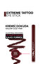 Extreme Tattoo Matte Lift-Off Gel Eyeliner & Eyeshadow Stick with Sharpener - 002 Burgundy - 7