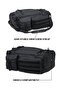 Premium 20" Inch Gym Bag with Shoes Compartment Sports Bag with Waterproof Pocket for Wet Towels - 5