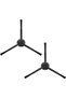 Replacement side brushes compatible with DREAME D10S D10S Pro, 2 pieces.