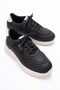 Women's Black Daily Comfortable Walking Shoes - 3