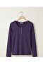 Long Sleeve Buttoned Women's Bodysuit - 2
