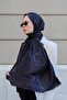 Etro Pattern Wool Silk Shawl Anthracite - 5