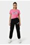 Printed Bottom-Top Tracksuit Set Oversize Crew Neck