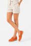 Gigi Women's Loafer Soft Suede Casual Shoes C323-Orange