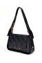 Women's Shoulder Bag with Logo Detail - 2