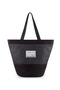Women's Beach Bag with Logo Detail