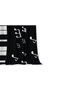 Piano Keys and Music Notes Double Winged Children's Room Background Curtain - 2