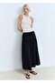 Lace up Cotton Skirt - 7