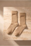 5-pack women's ankle socks - ecru - 4