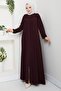Casual Hajj and Umrah Trip Pleated Halter Neck Ferace - 7