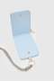 Palm Neck Strap Women's Wallet Baby Blue - 7
