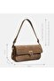 Women's Mink Shoulder Strap Handbag - 7