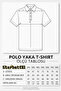 Men's Large Size Polo Collar T-Shirt Square 24452 Orange - 4